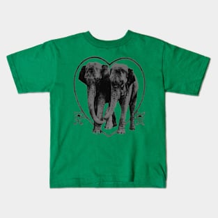 true elephants love Kids T-Shirt